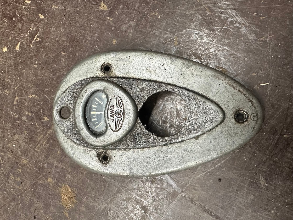 Ampérmeter s budíkom , poškodený