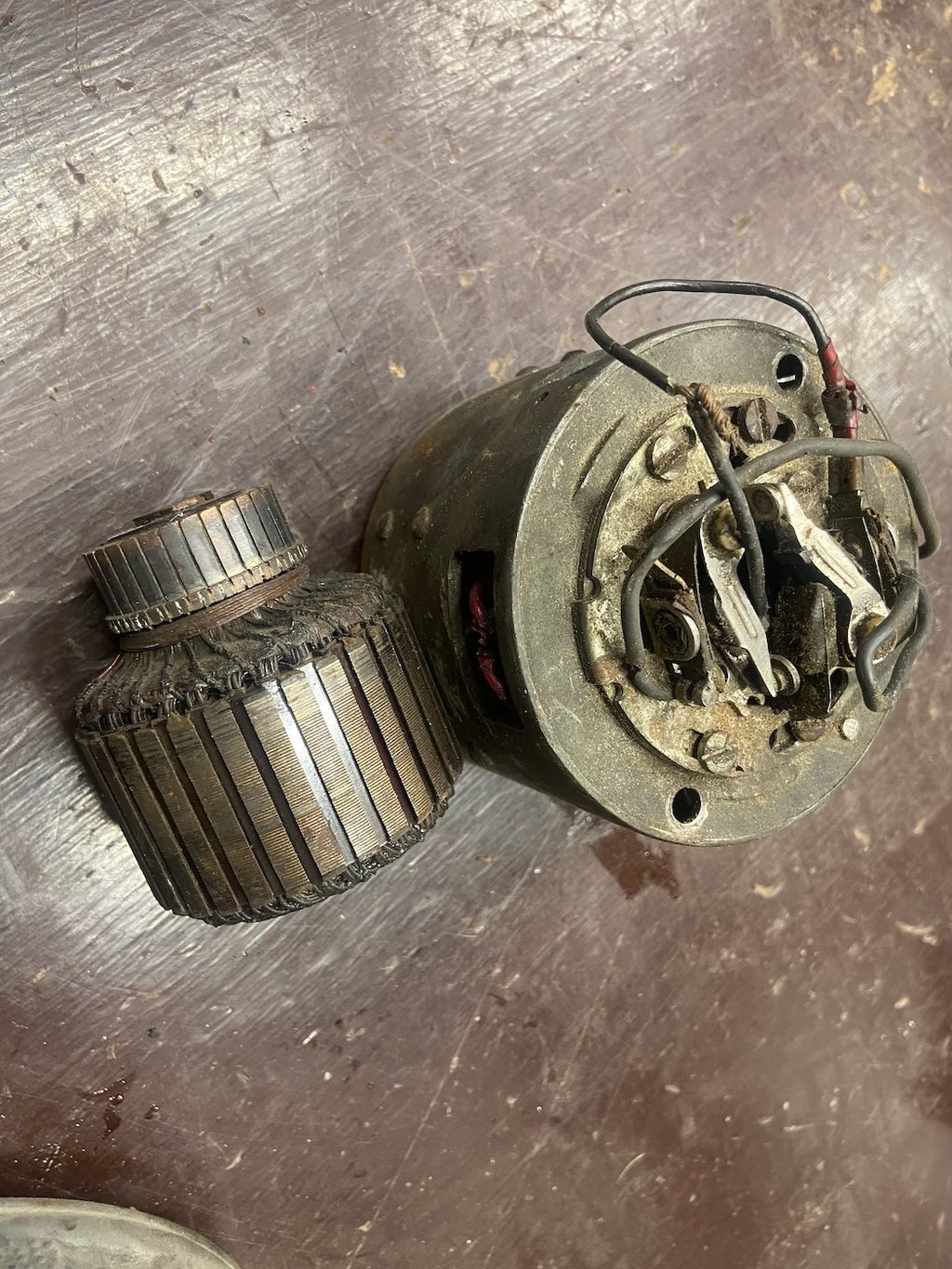 Zapalovanie Stator +rotor