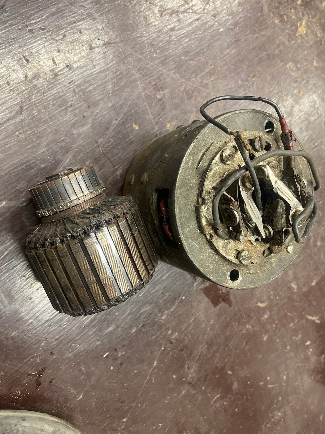 Zapalovanie Stator +rotor