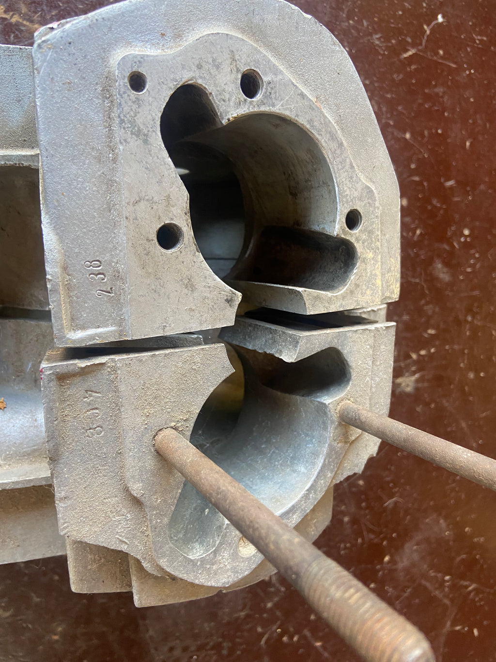 Bloky motora 350/354 prvý typ