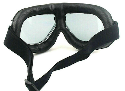 Retro okuliare, čierno- chrómové
