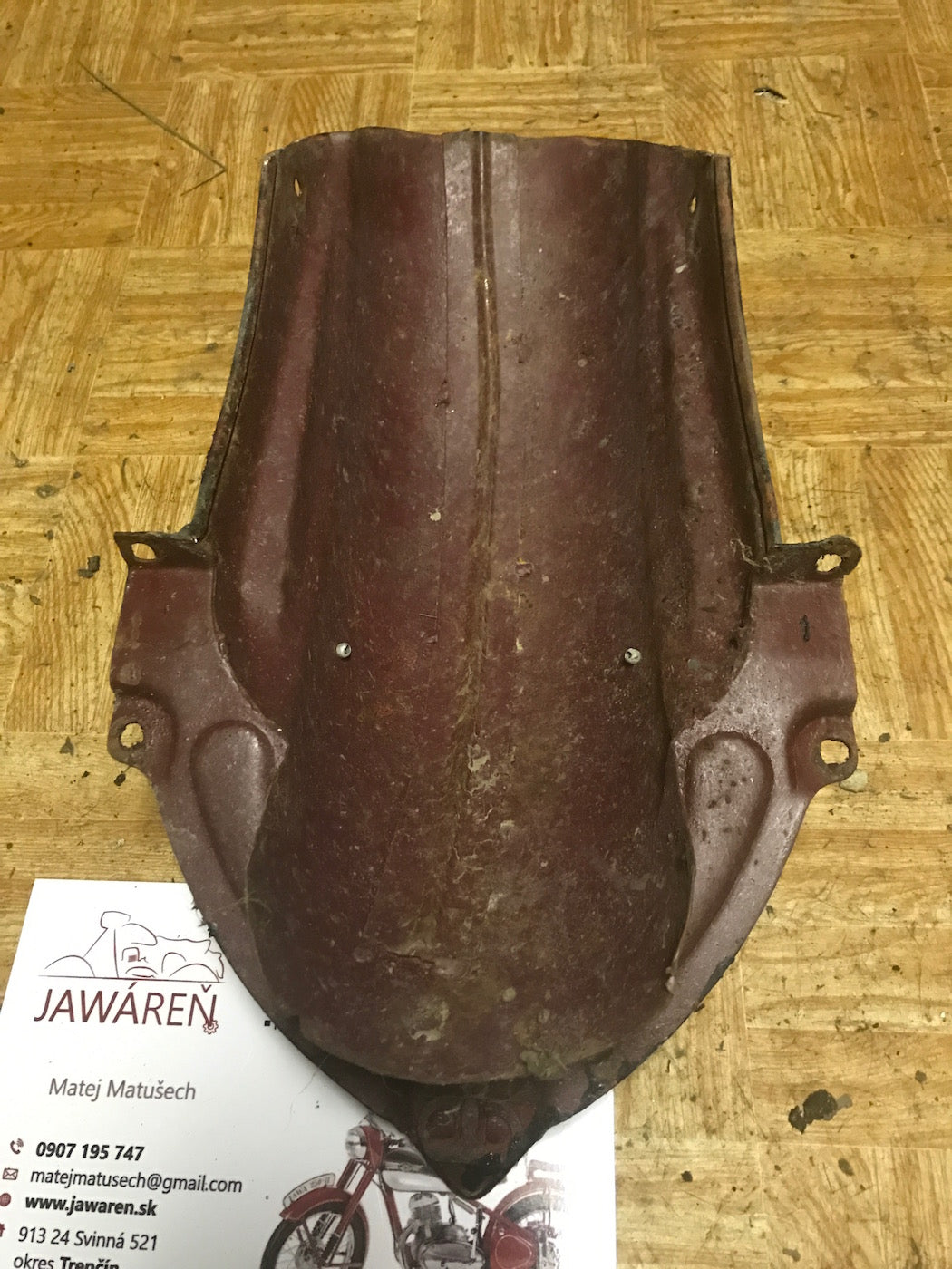 Skrátený zadný blatník 150/352