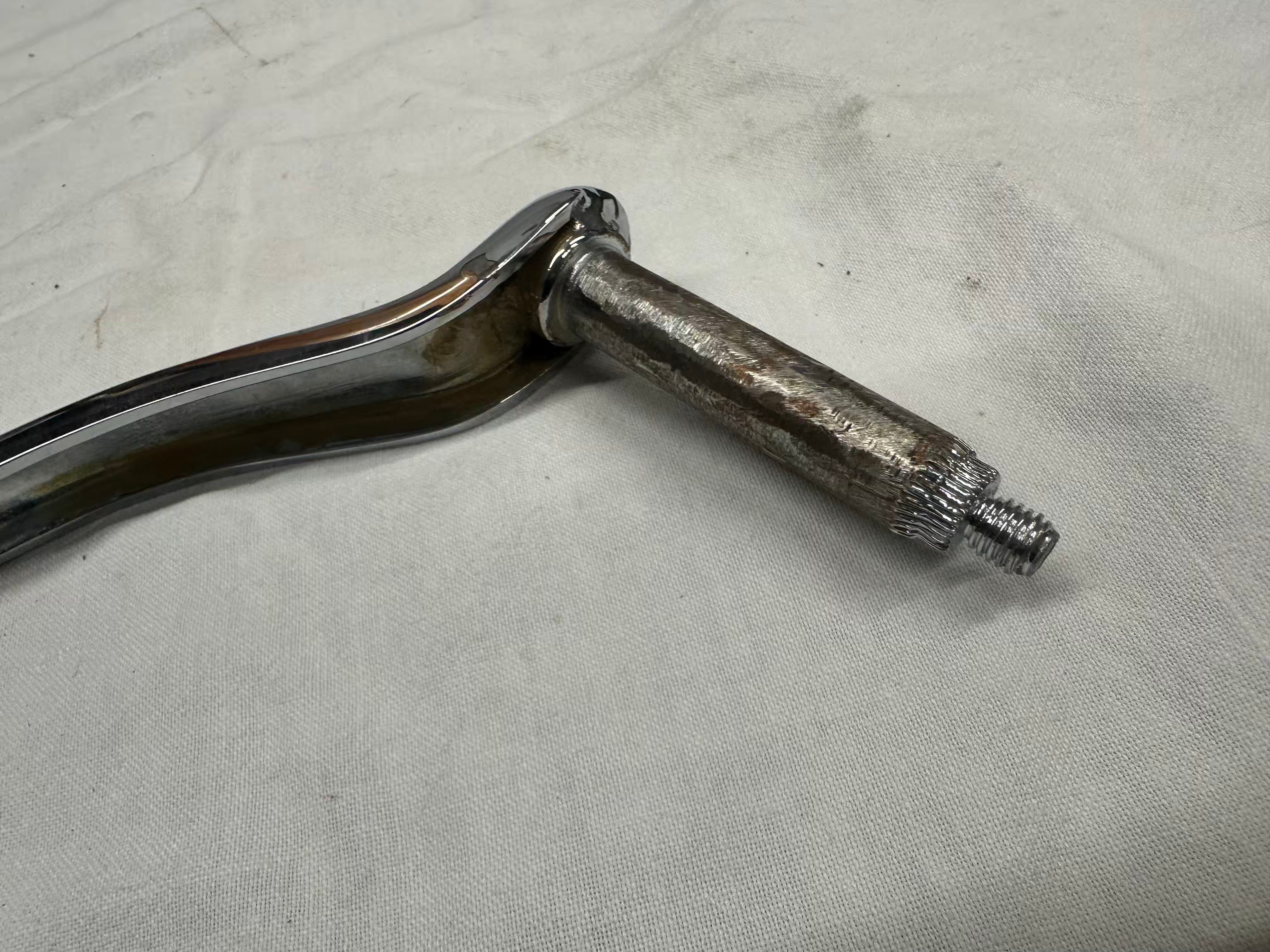 Brzdová páka 350 prechrómovaná