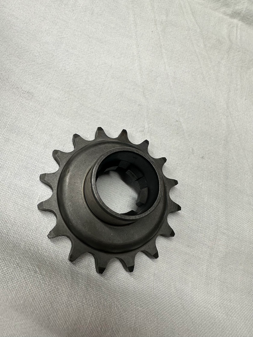 Reťazové kolečko, vystúpené