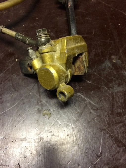 Brzdová páčka so strmeňom