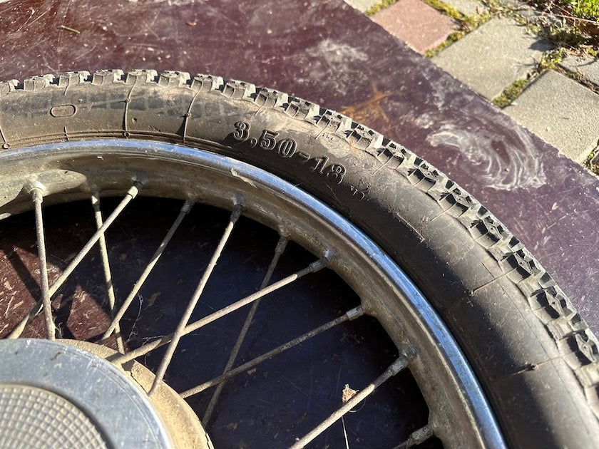 Koleso, stred kolesa s ráfikom 18