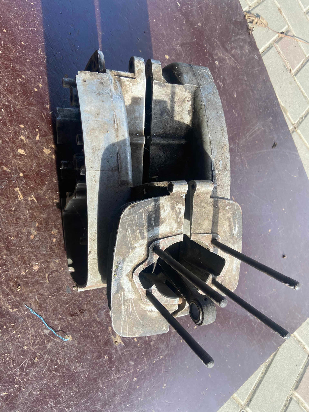 Polomotor ČZ 175/477 prevodovka, bloky, kluka