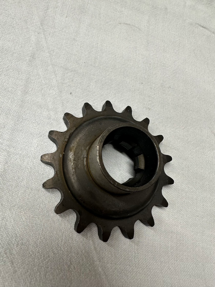 Reťazové kolečko, vystúpené