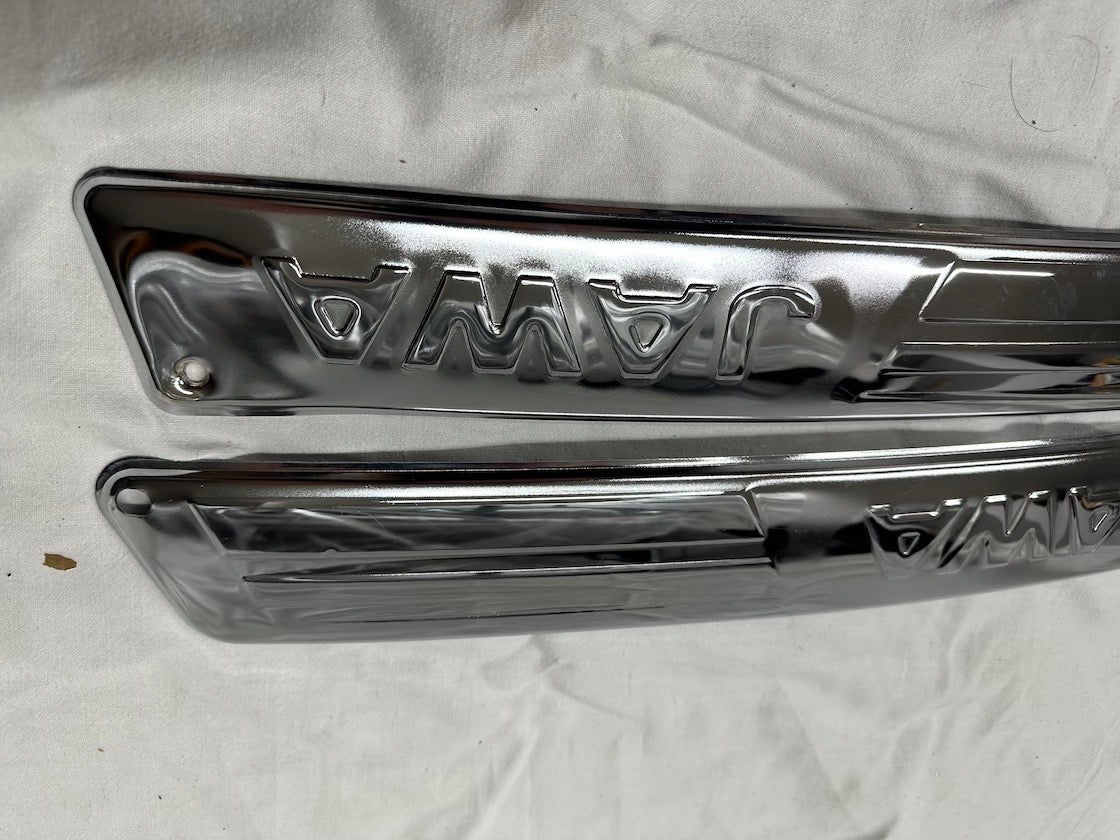 Lišty s nápisom JAWA 350/634, replika