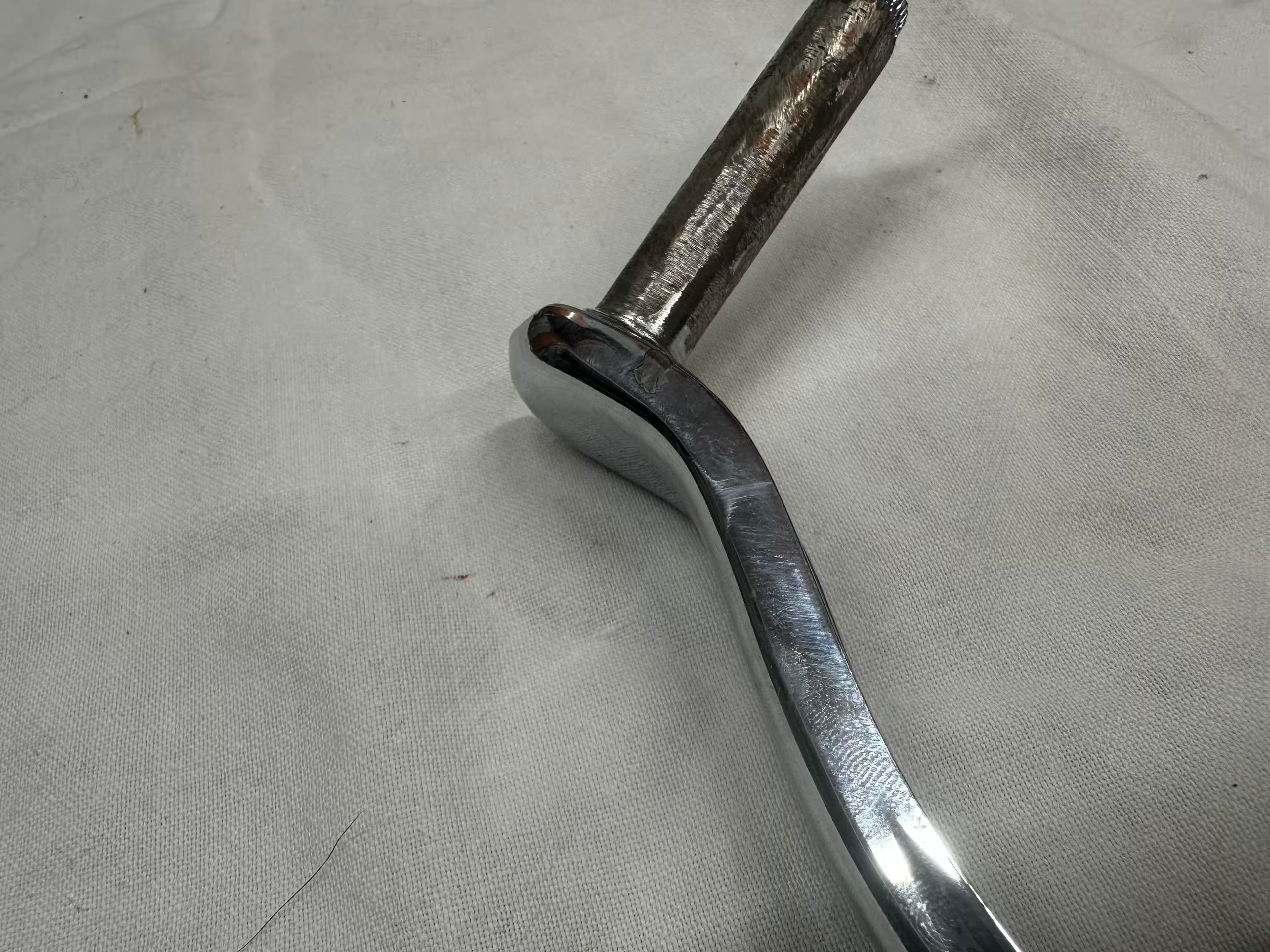 Brzdová páka 350 prechrómovaná