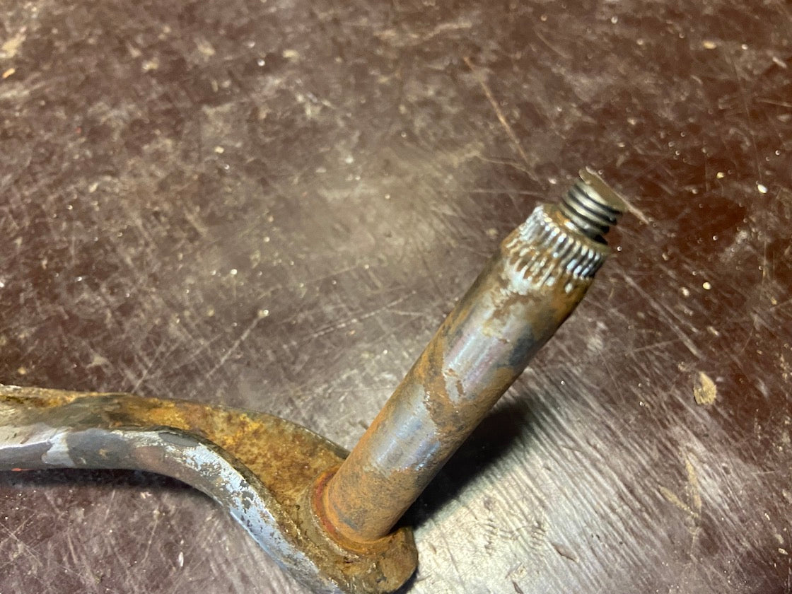 Brzdová páka - zváraná