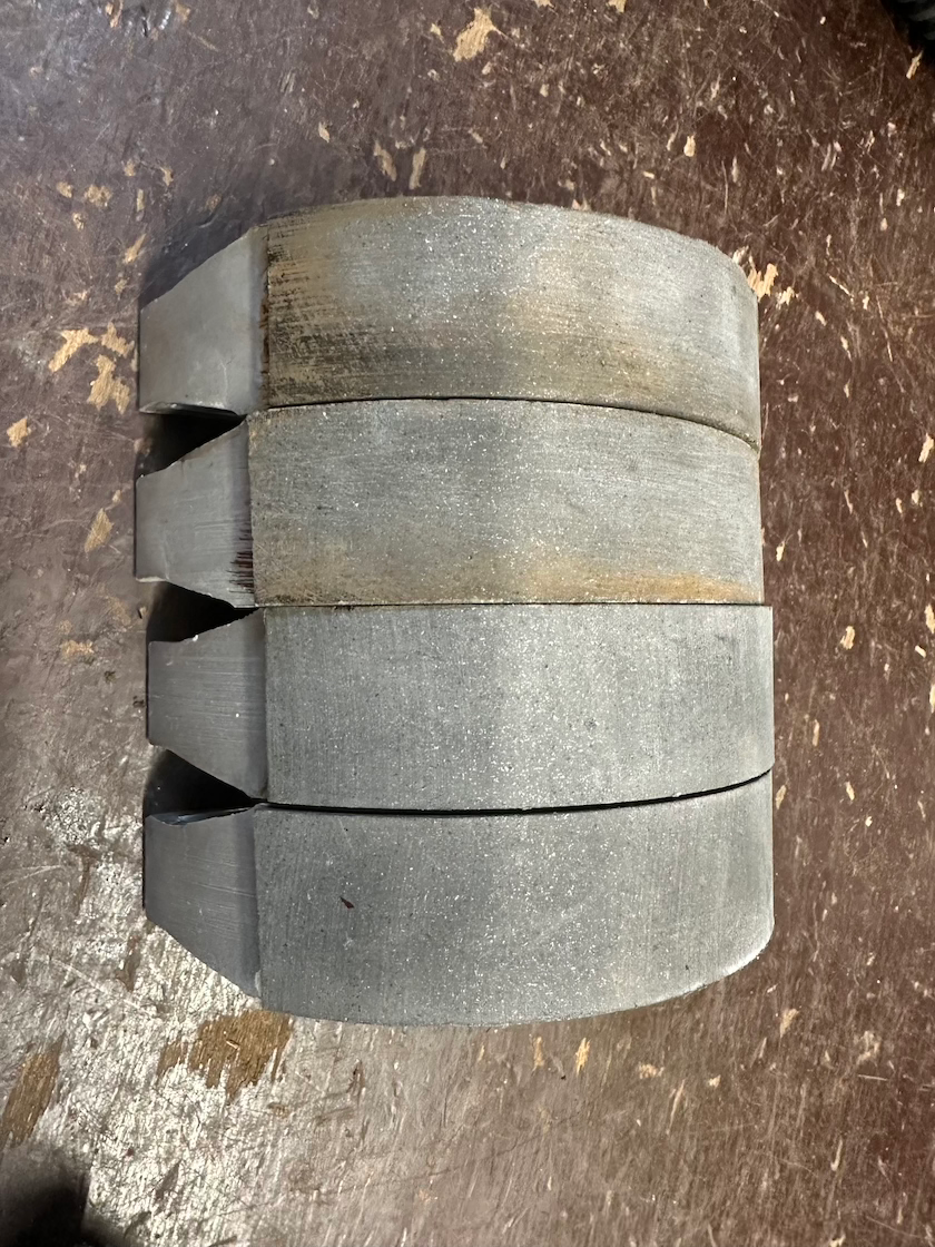 Brzdová Čelusť  pakne kus duplex