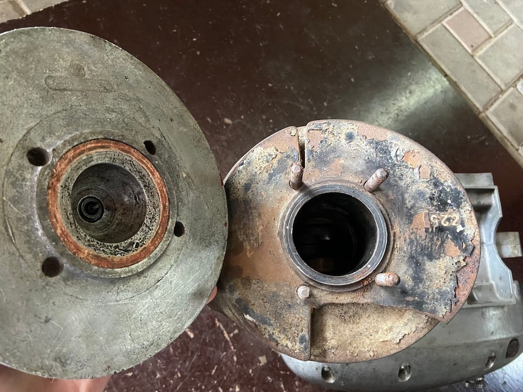 Motor ČZ 175/45X bez čísla, na GO