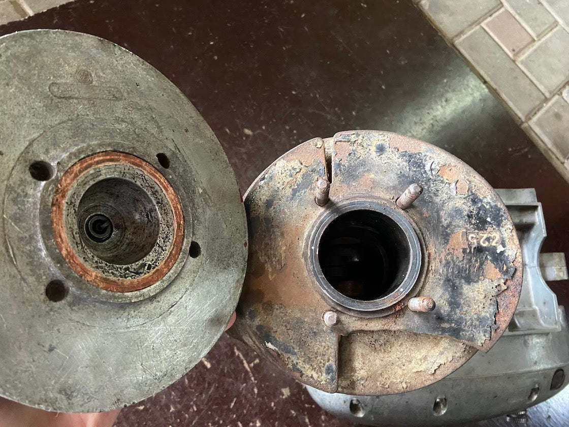 Motor ČZ 175/45X bez čísla, na GO