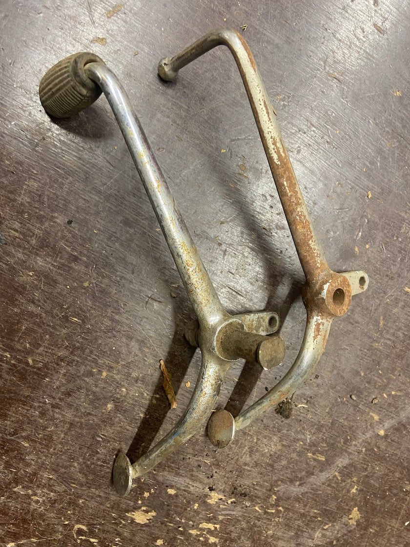 Radiaca páka, čz skúter
