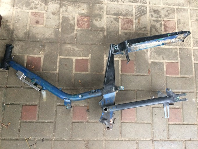 Rám motocykla
