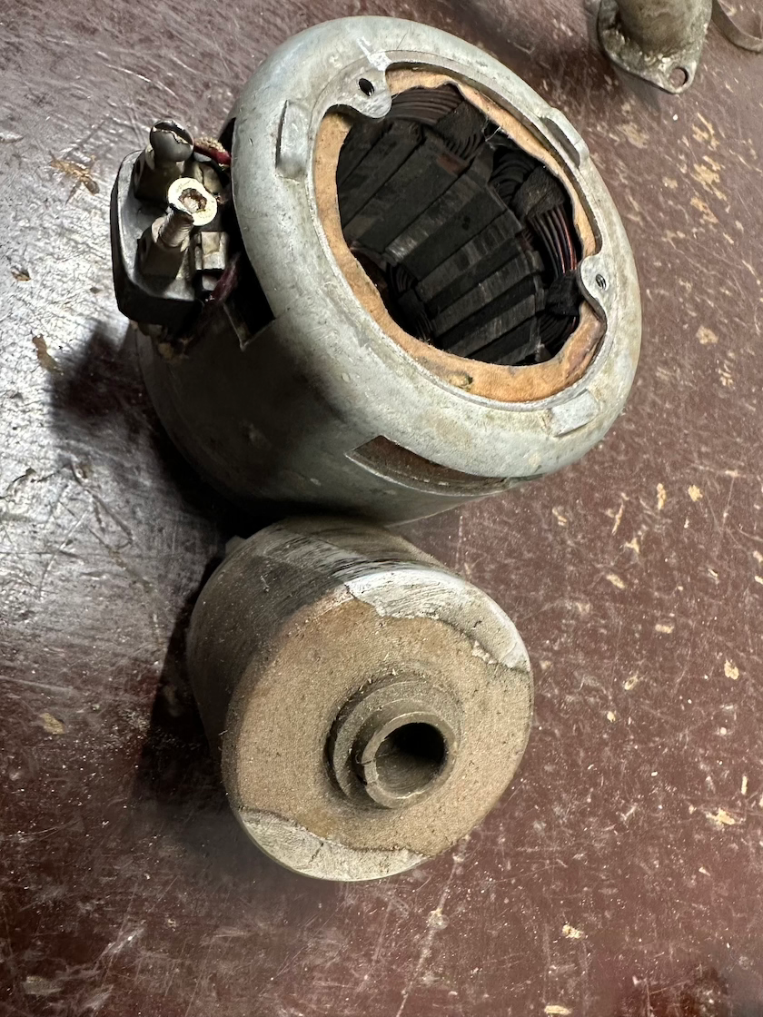 Zapalovanie Rotor+ stator