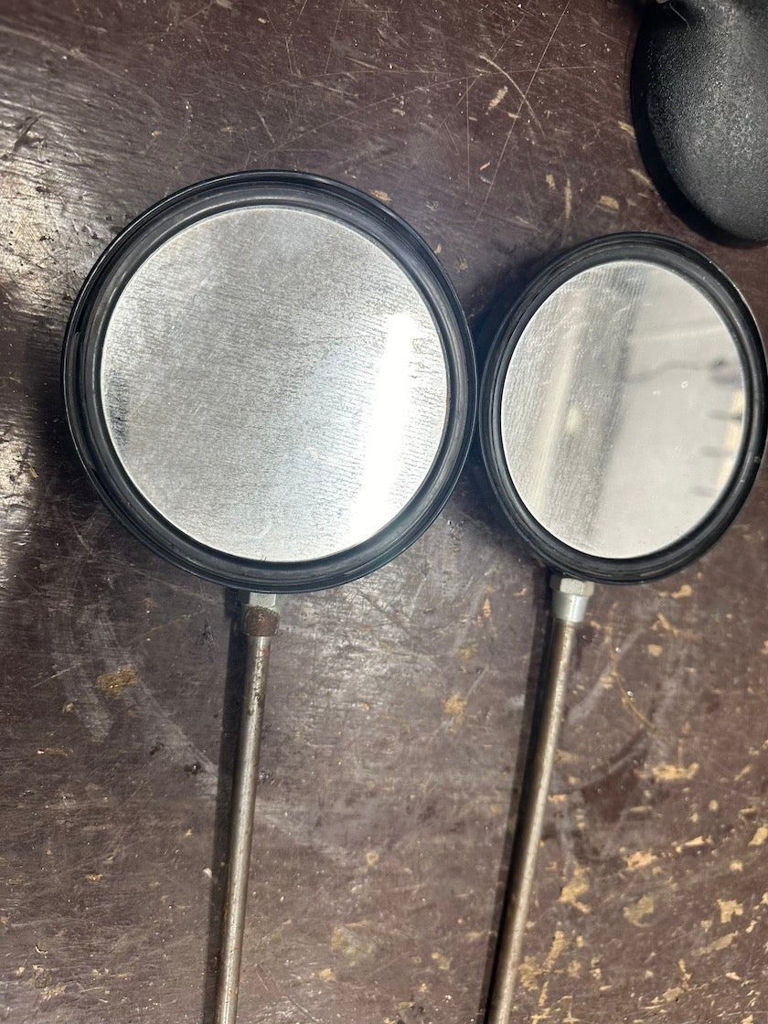 Spatné zrkadlá, predlžené, velorex