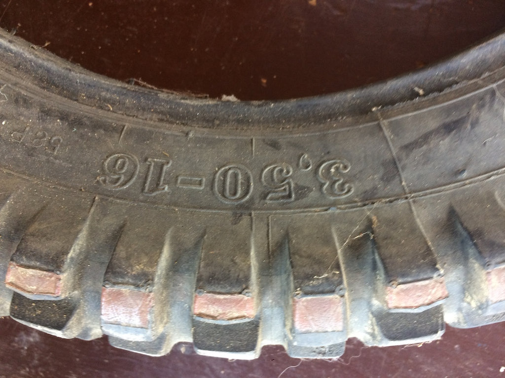 Dezén, drapák 3.50-16