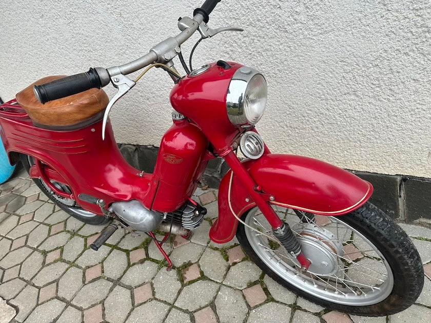JAWA 555 pionier s TP ŠPZ L1e