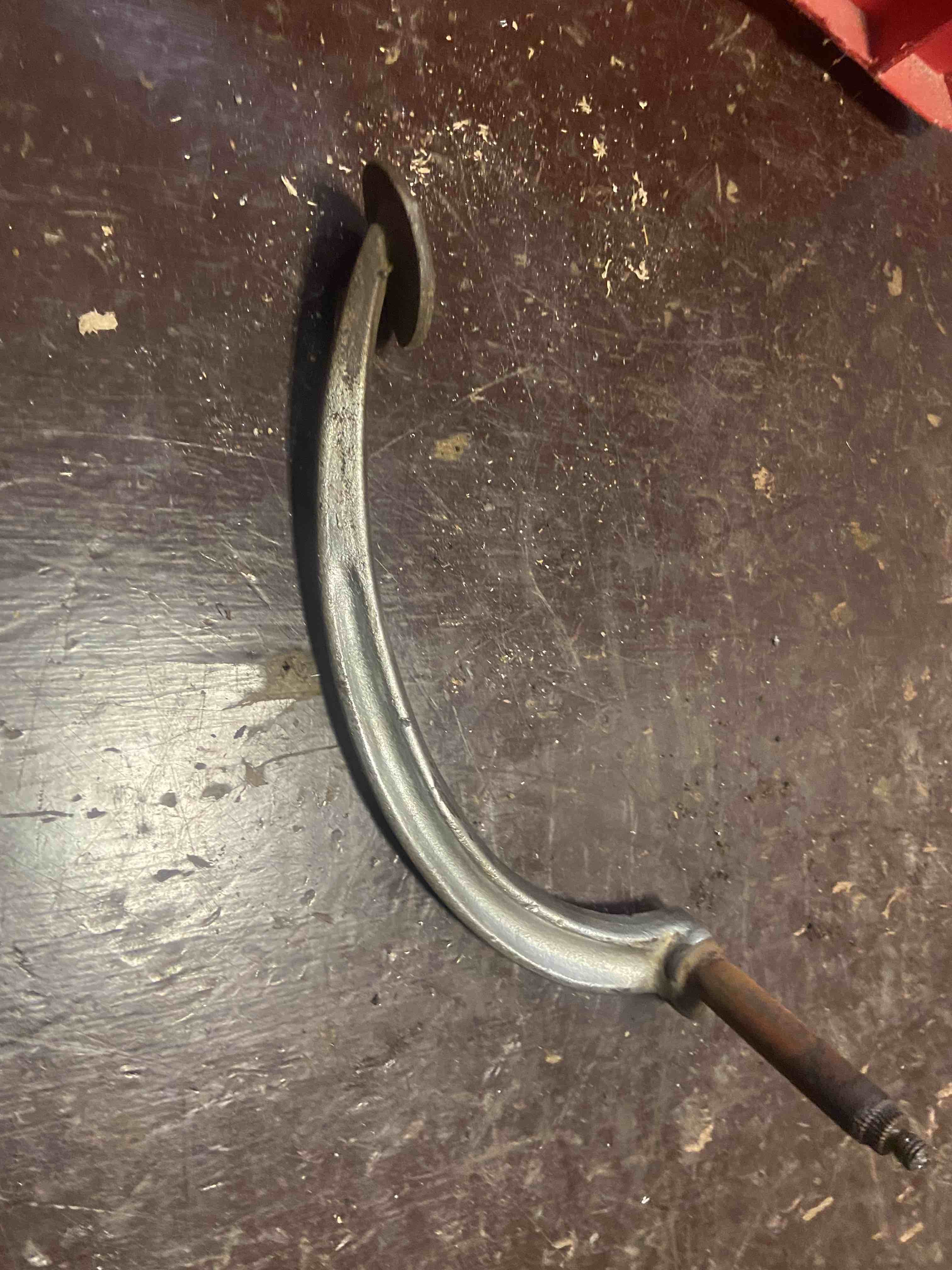 Brzdova páka Čap 350 upravená