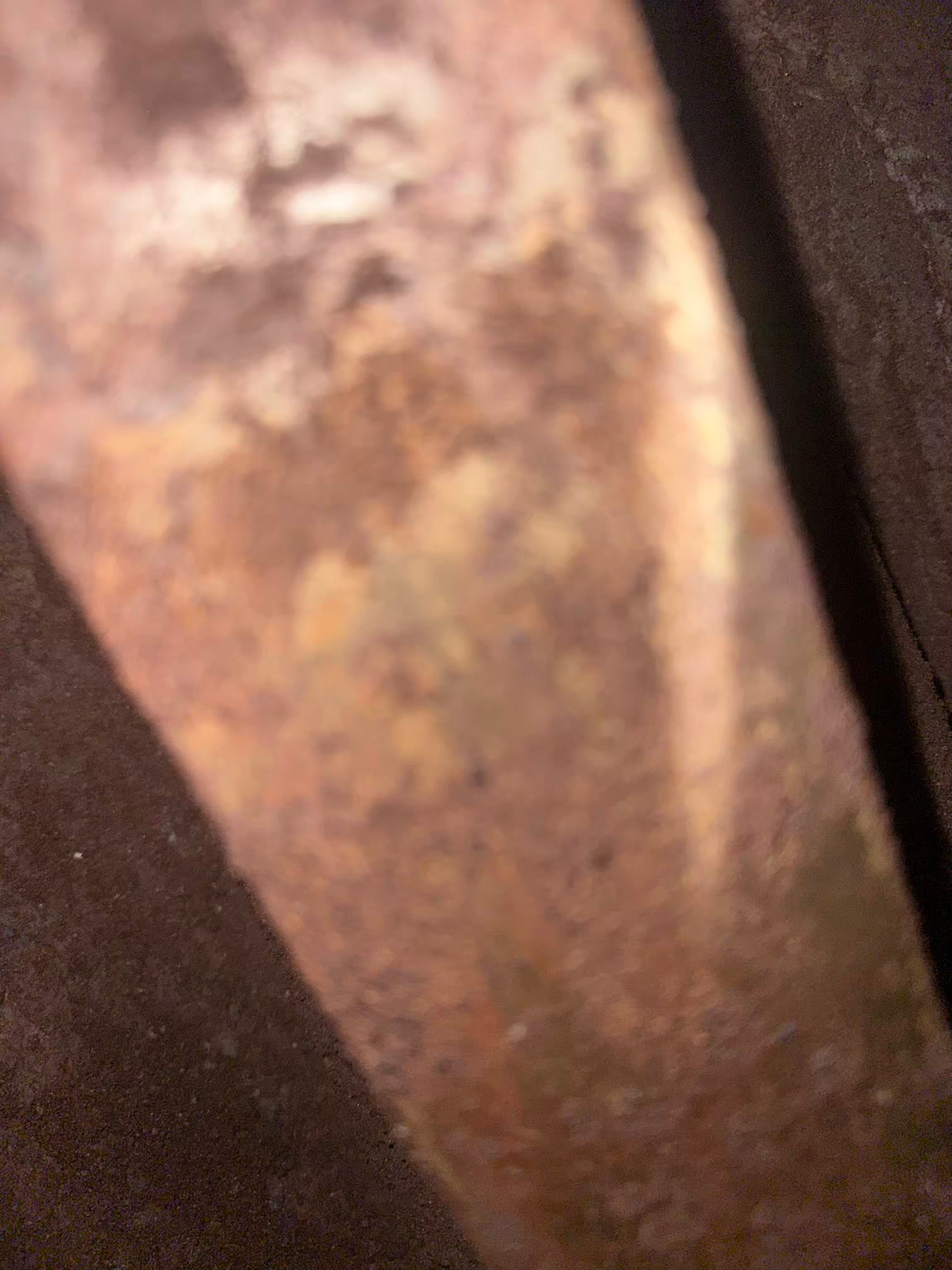 Nádrž, patina