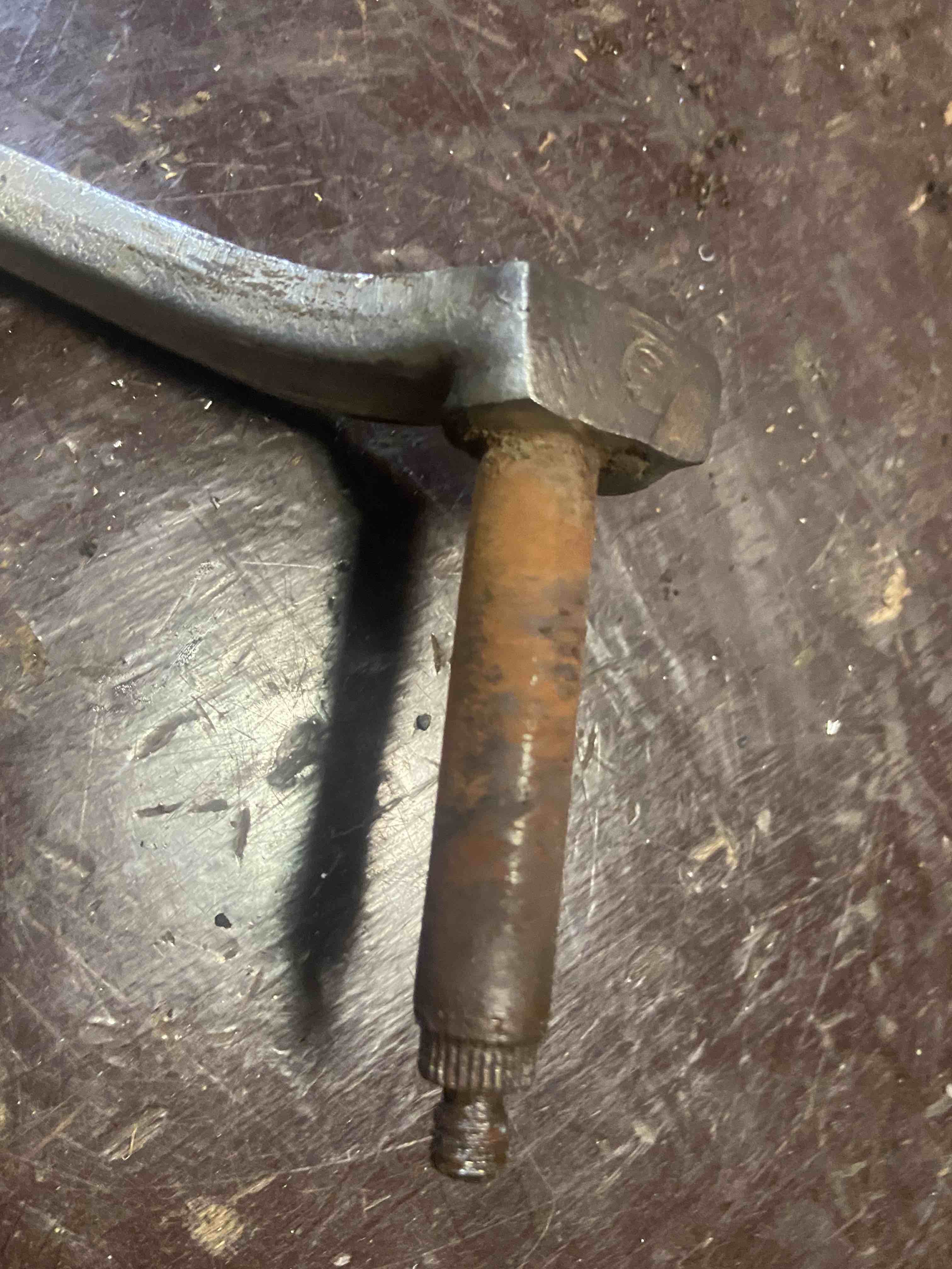 Brzdova páka Čap 350 upravená