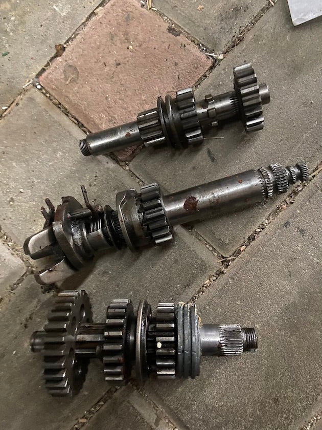 Prevodovka ČZ 150 s nakopavanim