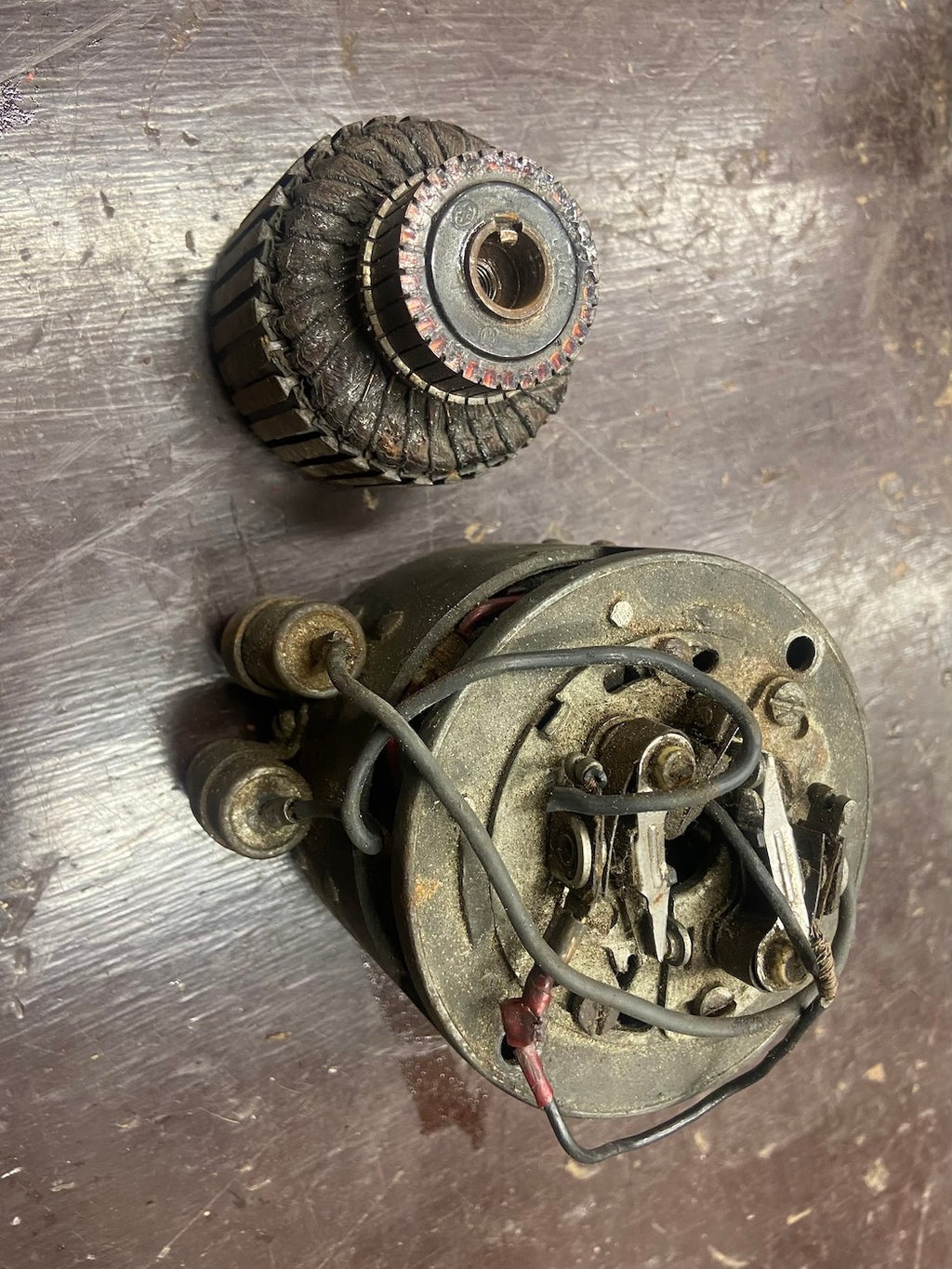 Zapalovanie Stator +rotor