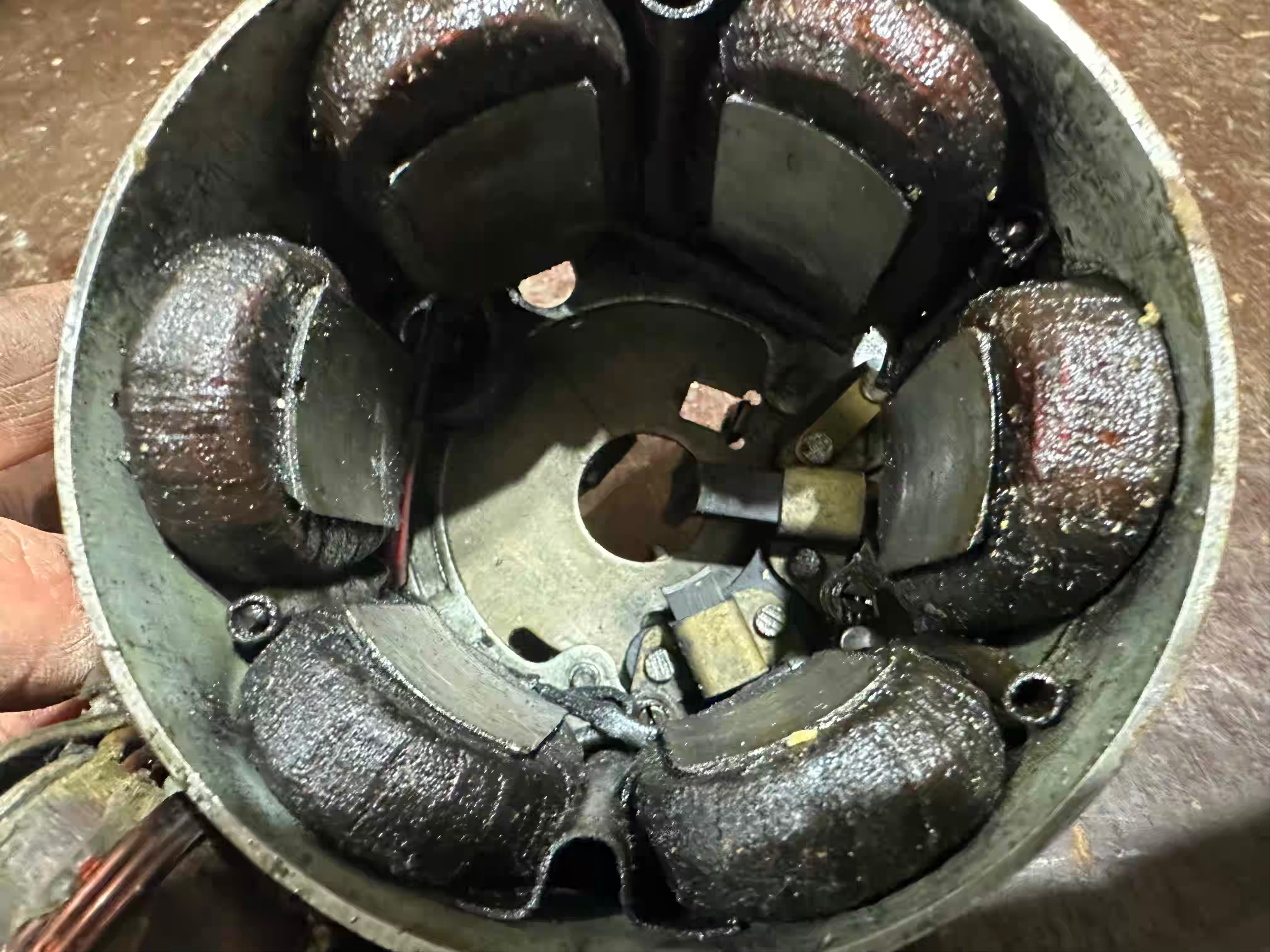 Zapalovanie, komplet rotor stator regulátor