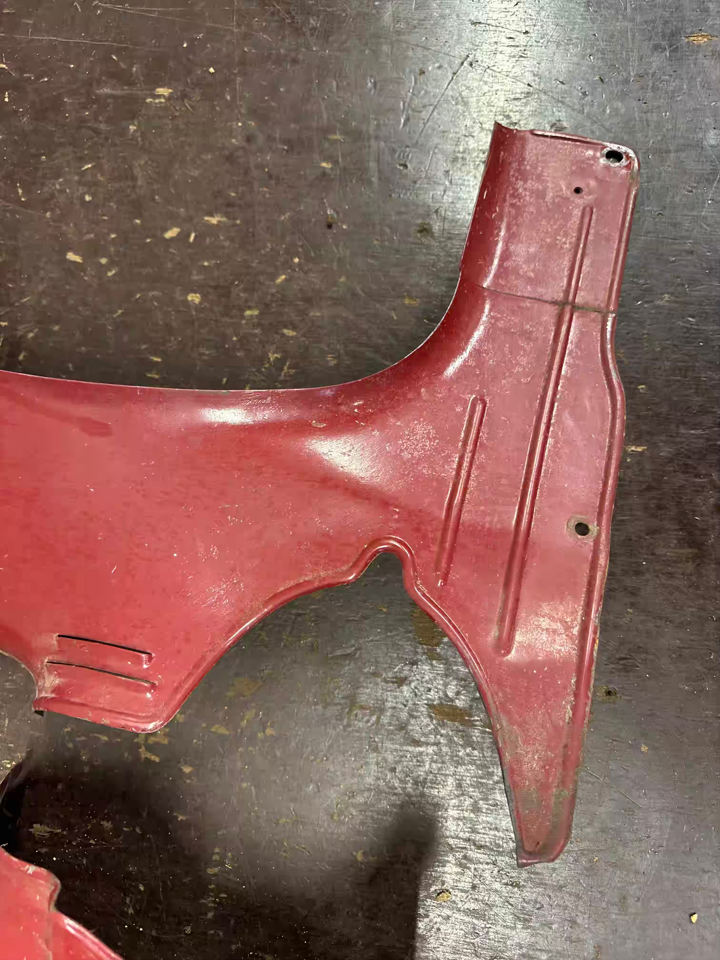 Podsedlové plechy žiabre