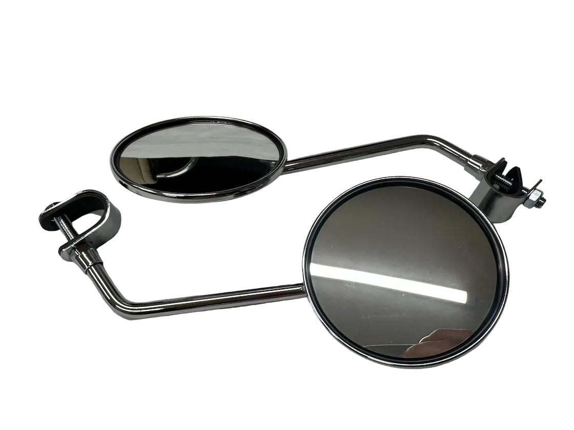 Spätné zrkadlá chróm, sada
