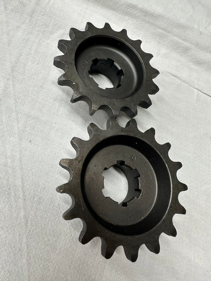 Reťazové kolečko, vystúpené