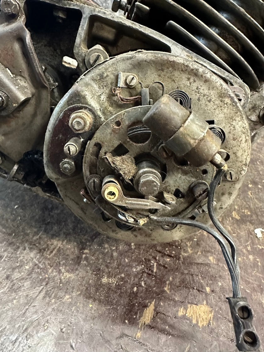 Dynamoštartér + rotor, fukčný -záruka