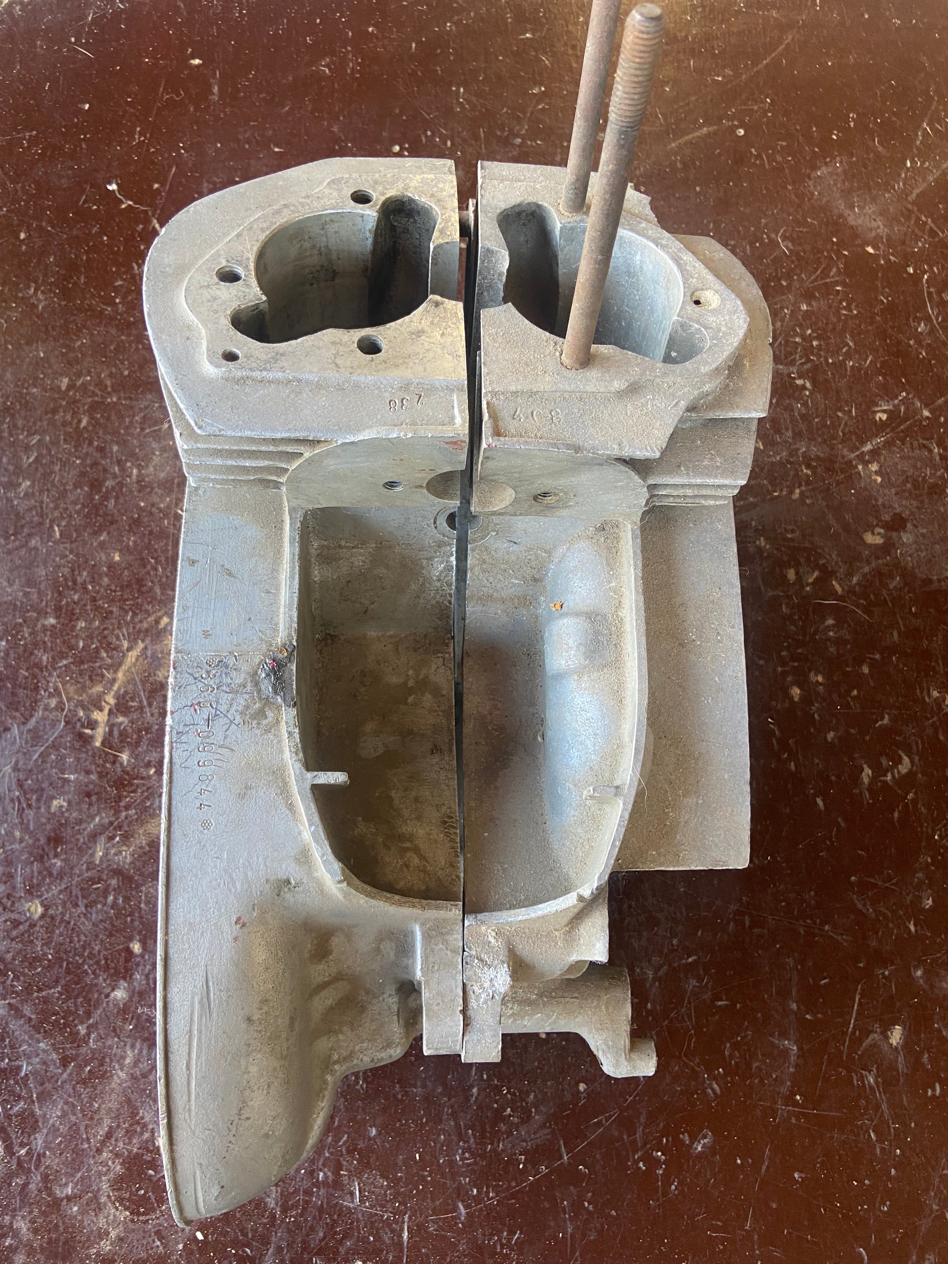 Bloky motora 350/354 prvý typ