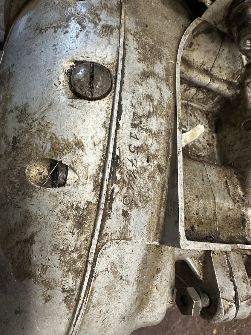 Motor ČZ 175/501 skúter, dvojvýfuk