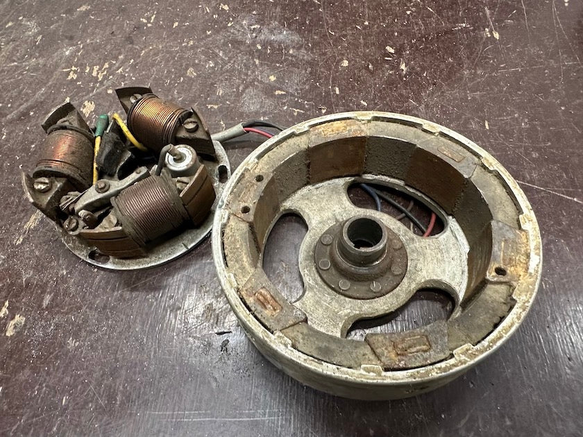 Zapalovanie ČZ 125 150c zachovalé