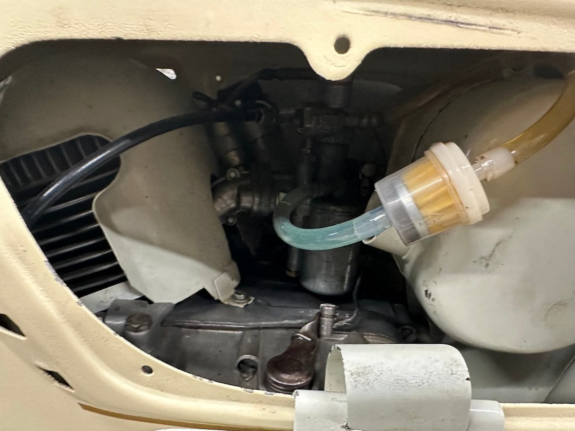 skúter MANET TATRAN 125/03 s TP STK 2027, renovácia