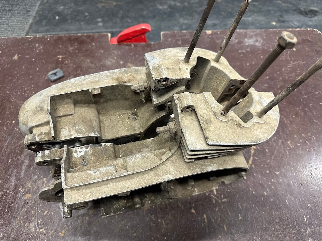 Bloky motora ČZ 125/453, kártre