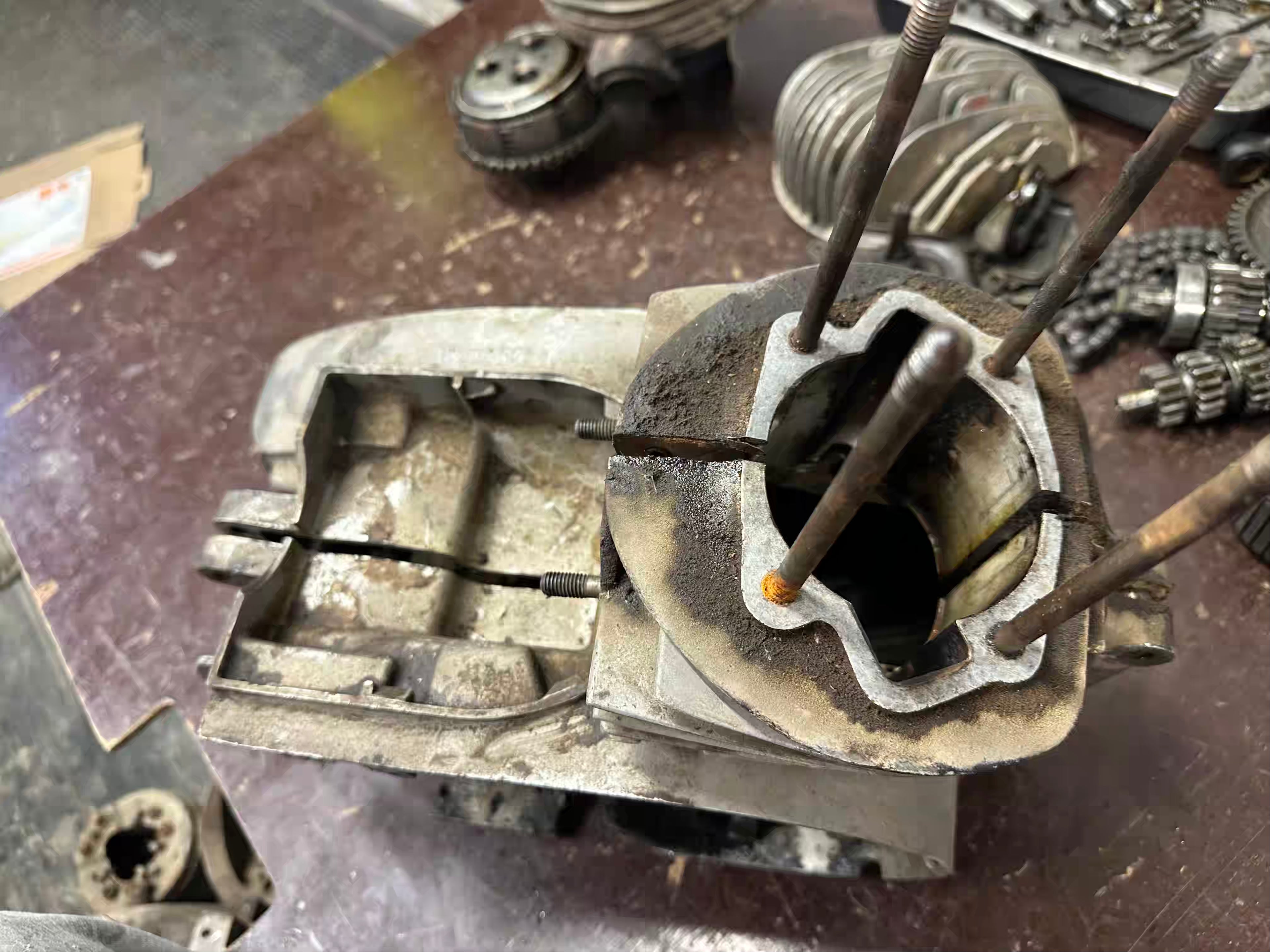 Bloky motora ČZ 250/455