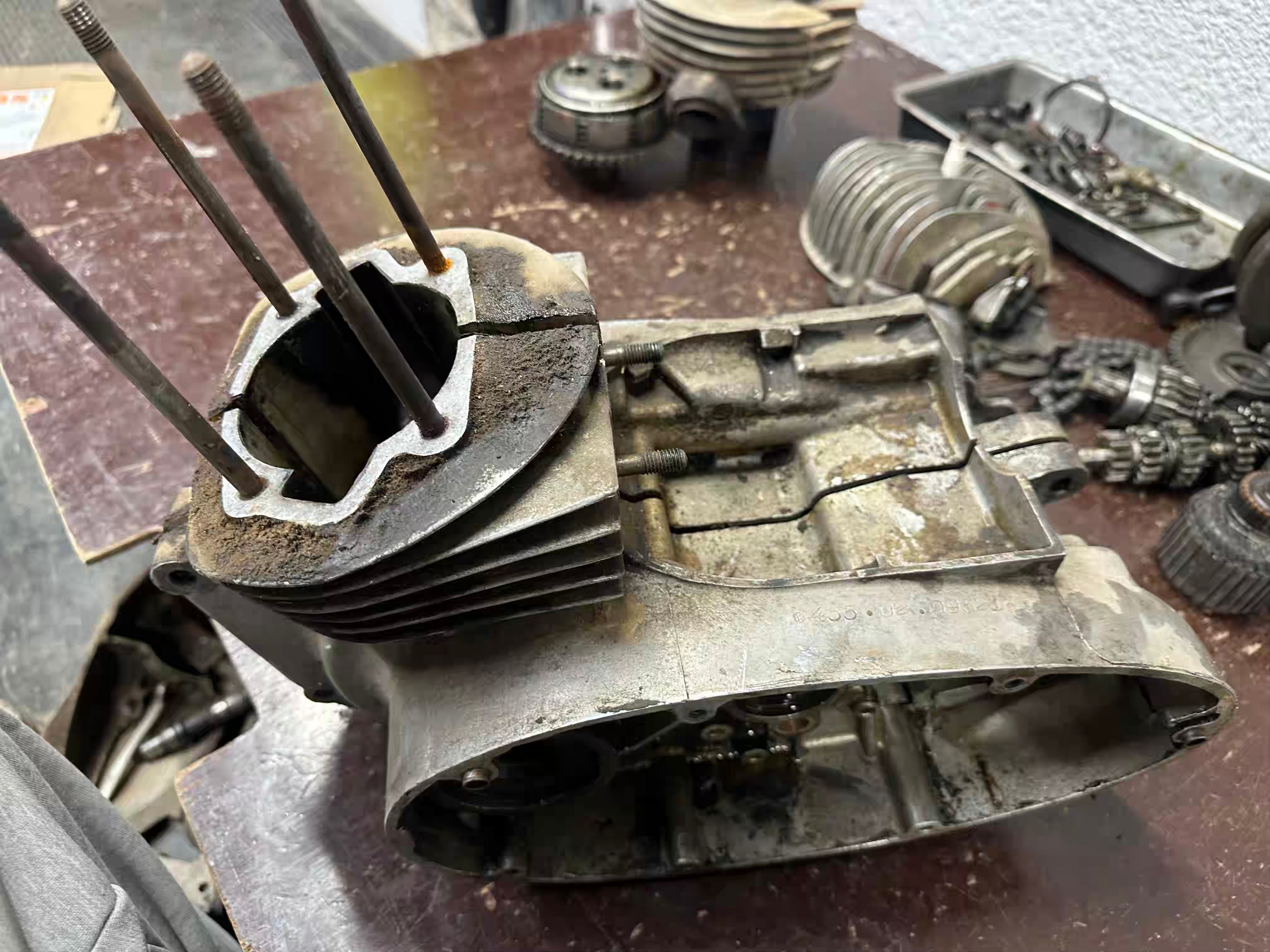 Bloky motora ČZ 250/455