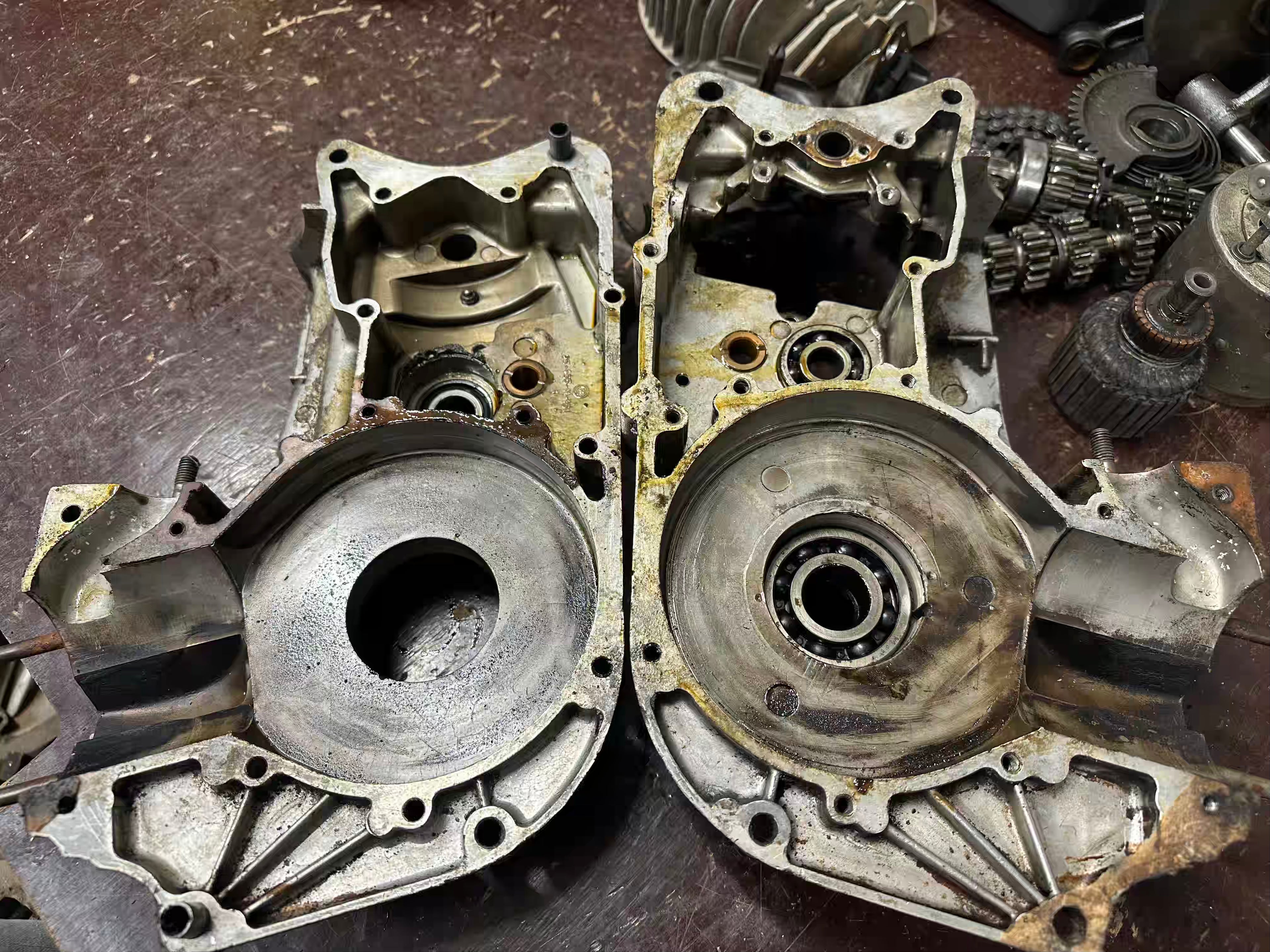 Bloky motora ČZ 250/455
